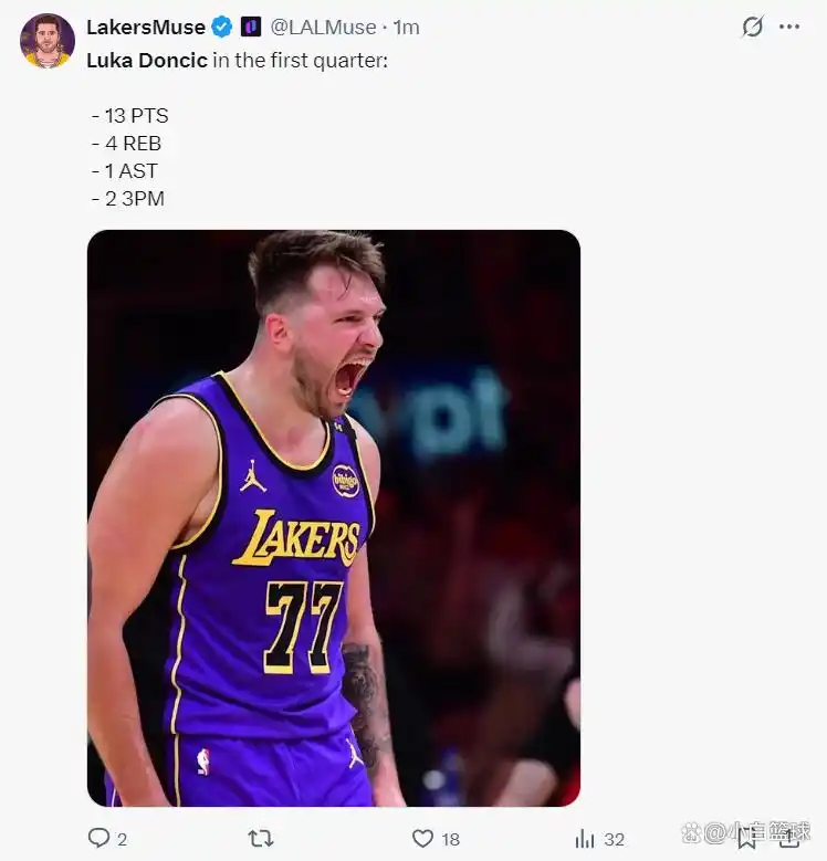 东契奇44+12+6完爆莫兰特，里皇退位艾顿0篮板，湖人15_卢卡-东契奇44分12篮板6助攻 湖人击败灰熊 东契奇受伤复出表现