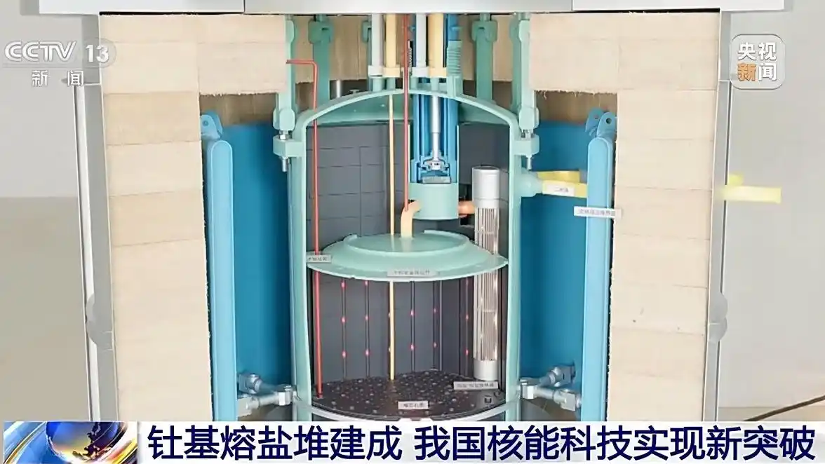 中国核能科技新突破_世界唯一！中国核能科技实现新突破_钍基熔盐实验堆