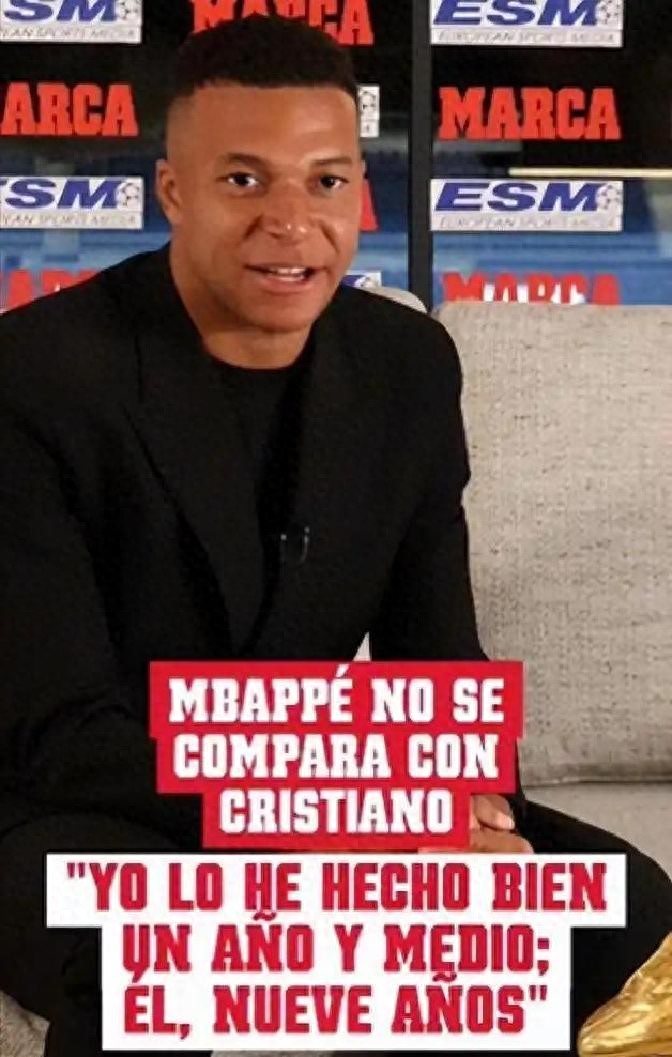 姆巴佩首夺欧洲金靴！坦言不愿做“下一个C罗”，要走自己的路