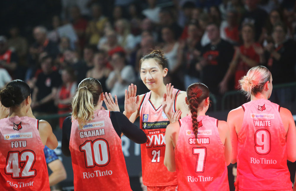 2025中国女篮队员名单_中国女篮韩旭 珀斯山猫队 WNBL