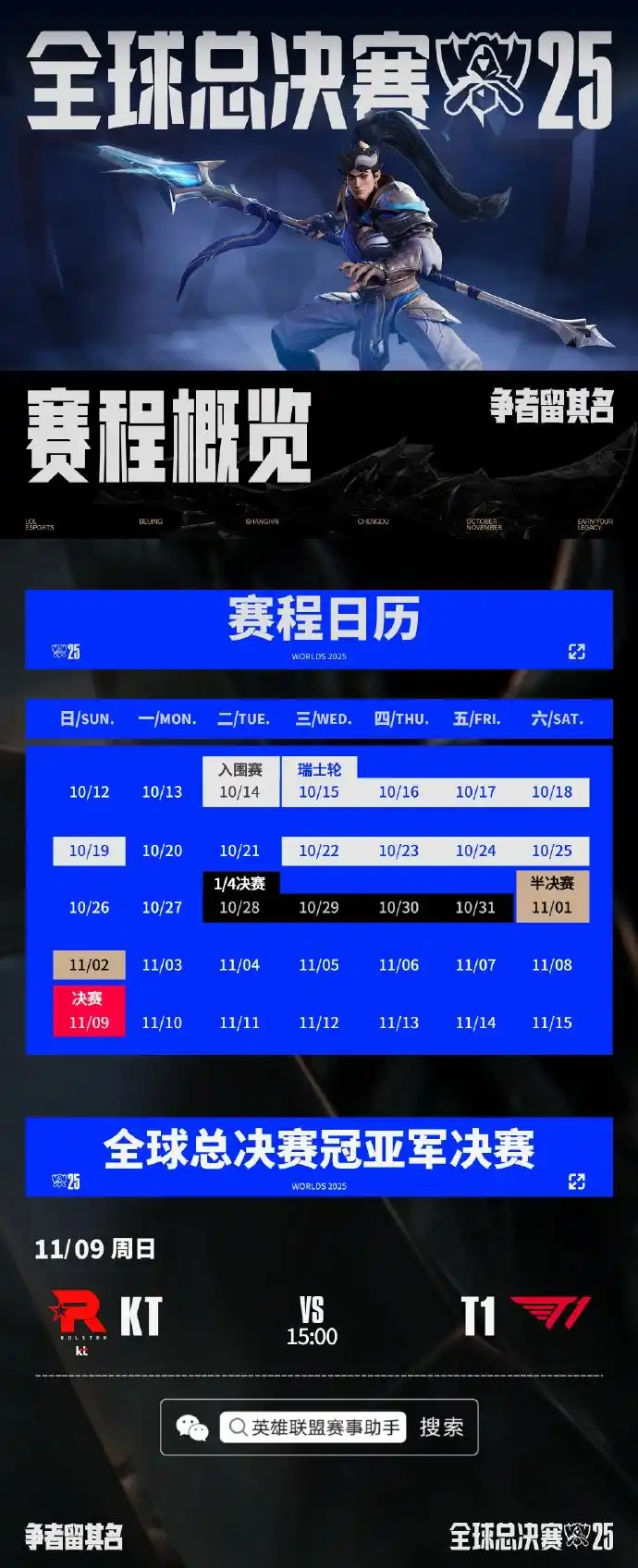 s15决赛t1战胜kt夺冠_Faker冲击第六冠L15_英雄联盟2025全球总决赛KT对T1决赛