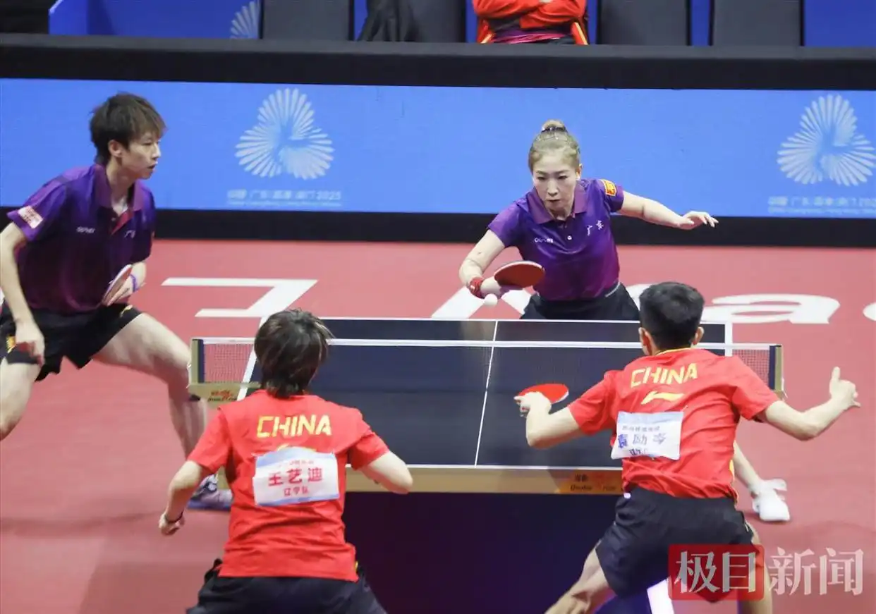 “诗与远方”逆转翻盘！刘诗雯/林高远鏖战七局晋级十五运会混双决赛