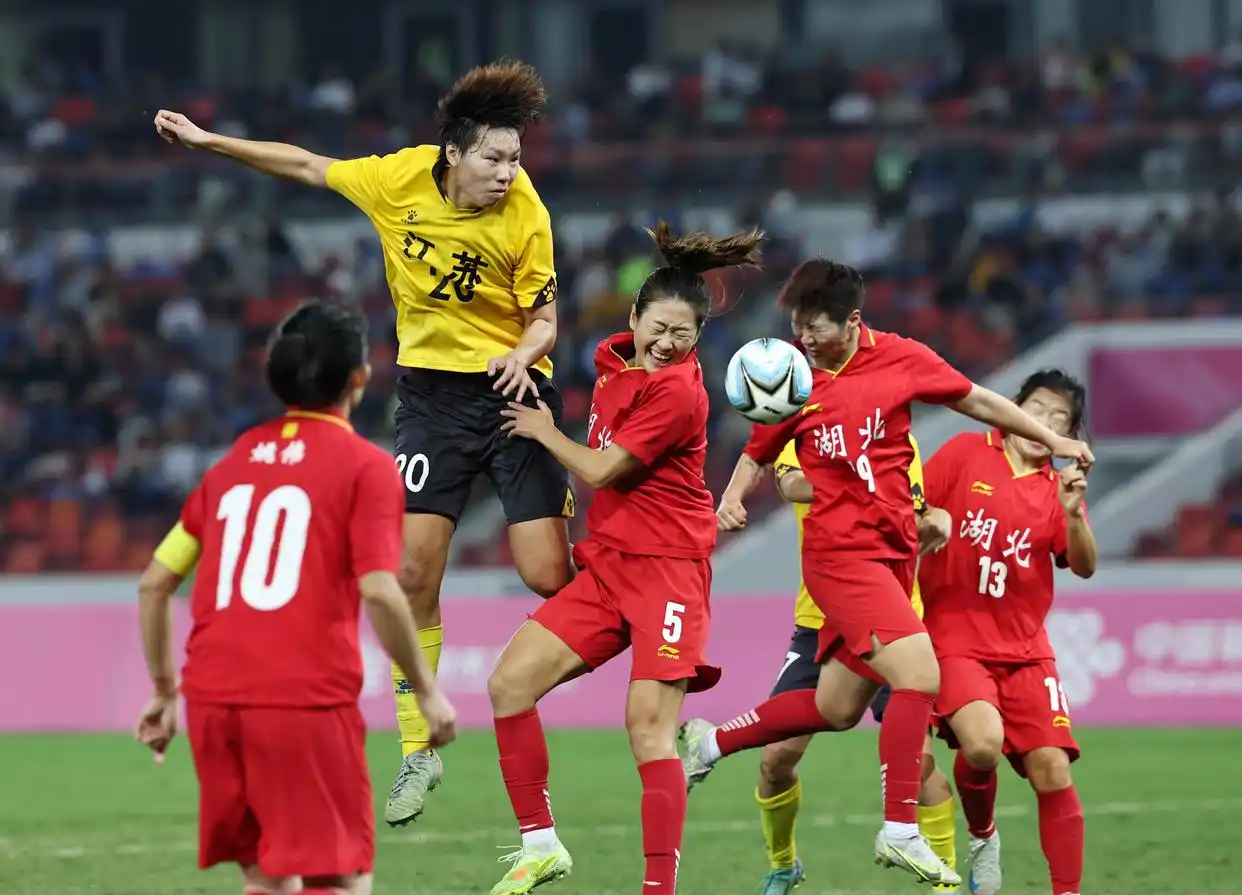全运女足-霍悦欣90分钟压哨绝杀 江苏队1-0湖北队夺冠_十五运会女足决赛 霍悦欣绝杀 江苏队夺冠