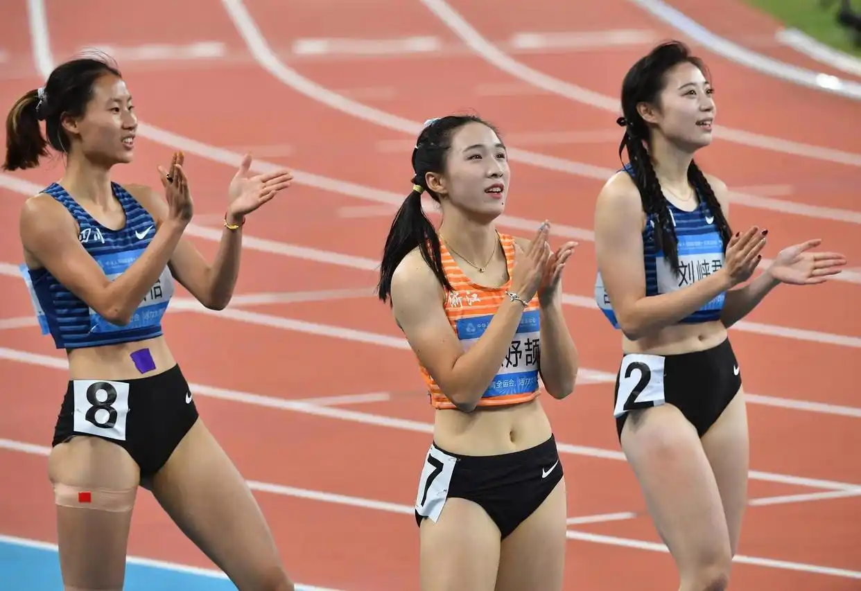 全运男女100米冠军：陈妤颉破亚洲青年纪录_全运会女子百米冠军陈妤颉_打破亚洲U20青年纪录全运会