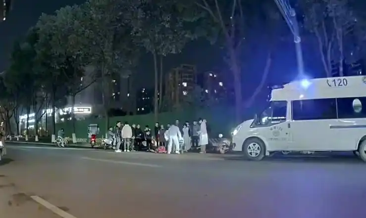 成都新都区宠物狗未拴绳绊倒骑车女生事故_卢先生行车记录仪记录交通事故完整过程_女子被未拴宠物狗绊倒 已做开颅手术