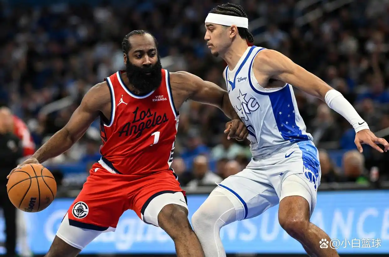 快船10战9负！哈登三节31+8+5被迫提前打卡 魔术6人上双取二连胜