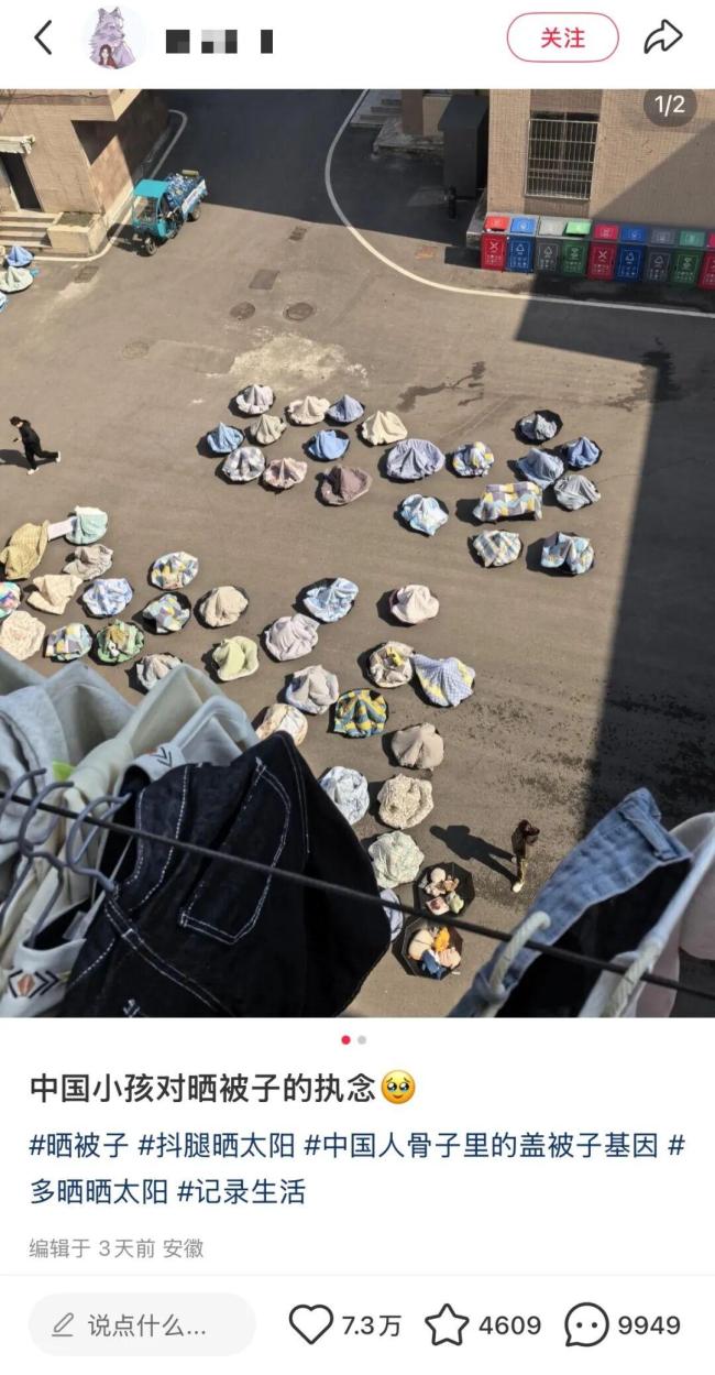 论中国小孩对晒被子的执念：冬日温暖必备