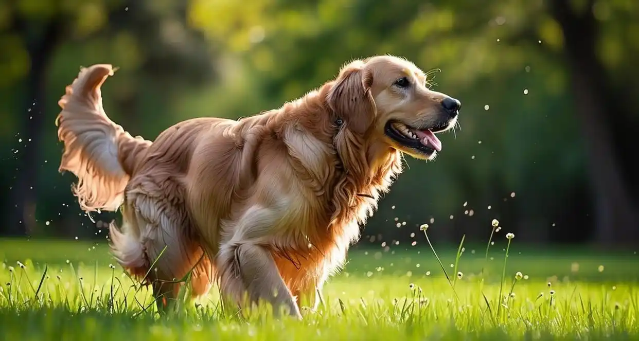 金毛犬未系绳扑倒六旬老人致其腰椎骨折，经鉴定为九级伤残！女主人被判赔22万元