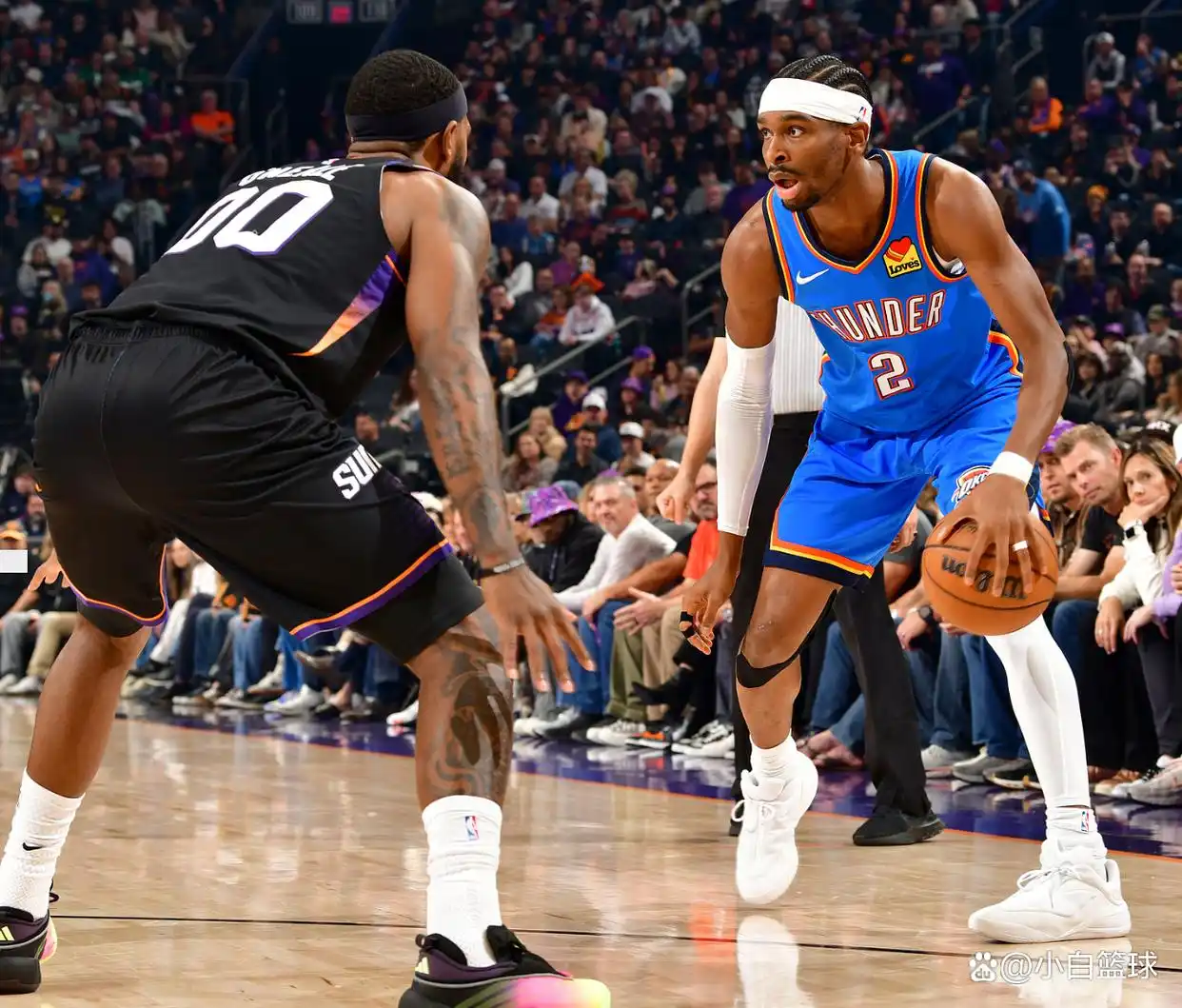 布克24+9献0.7秒三分准绝杀！太阳逆转雷霆18分 西部最大黑马？