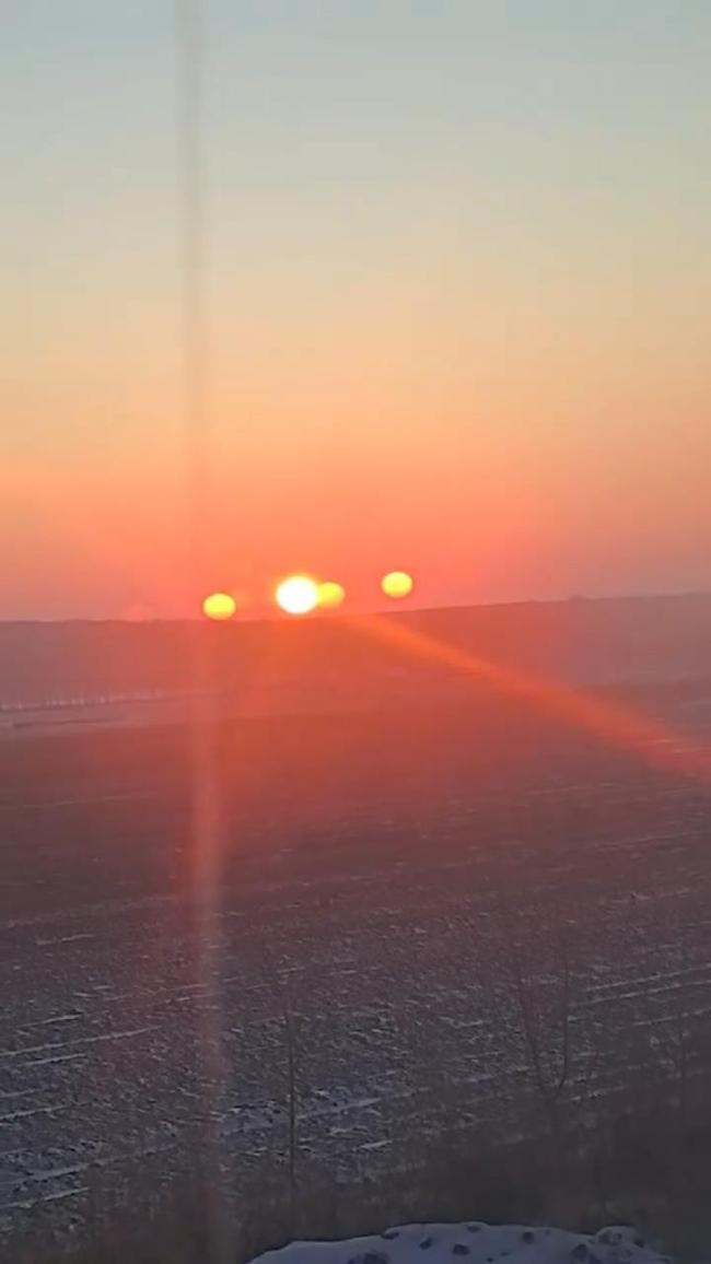 黑龙江一地现“四日同辉”？专家解读