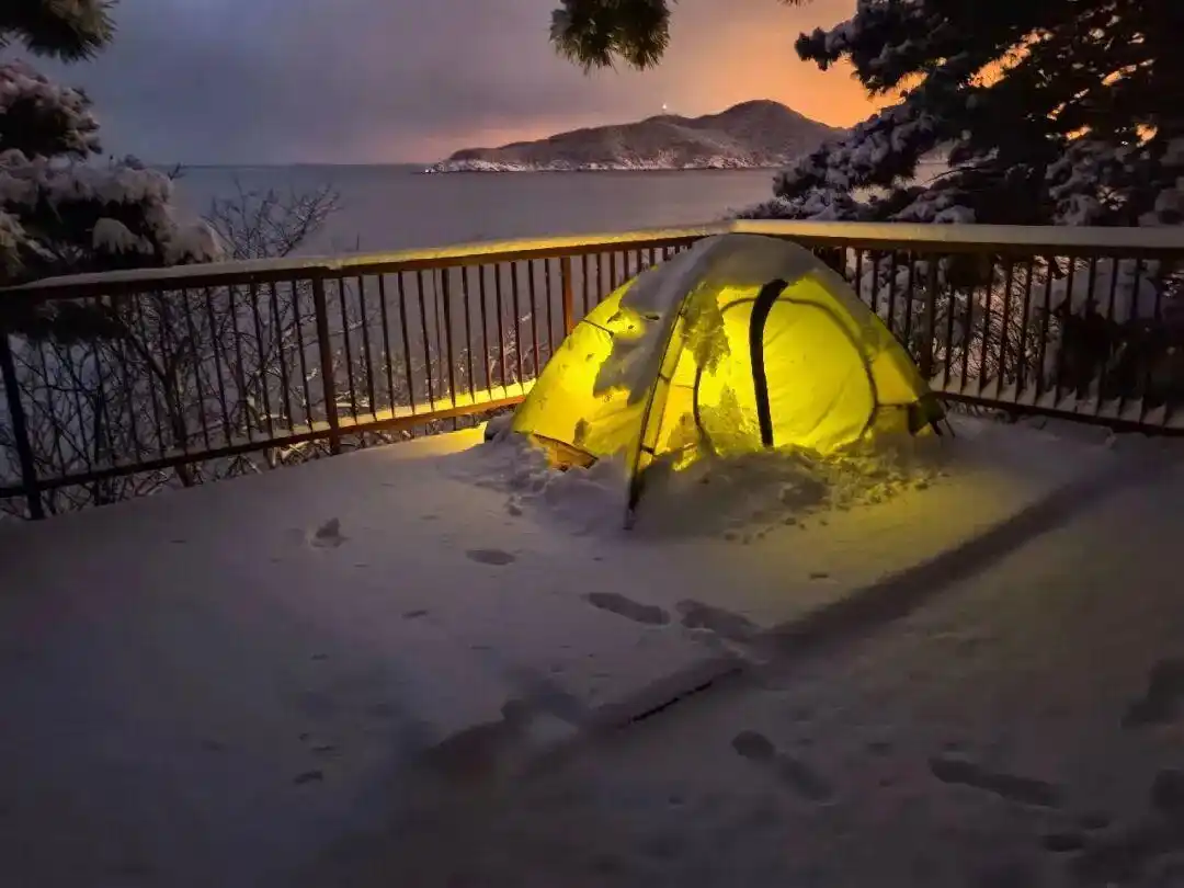 中国这个“雪窝子”你知道吗_威海冷流雪_山海雪景图