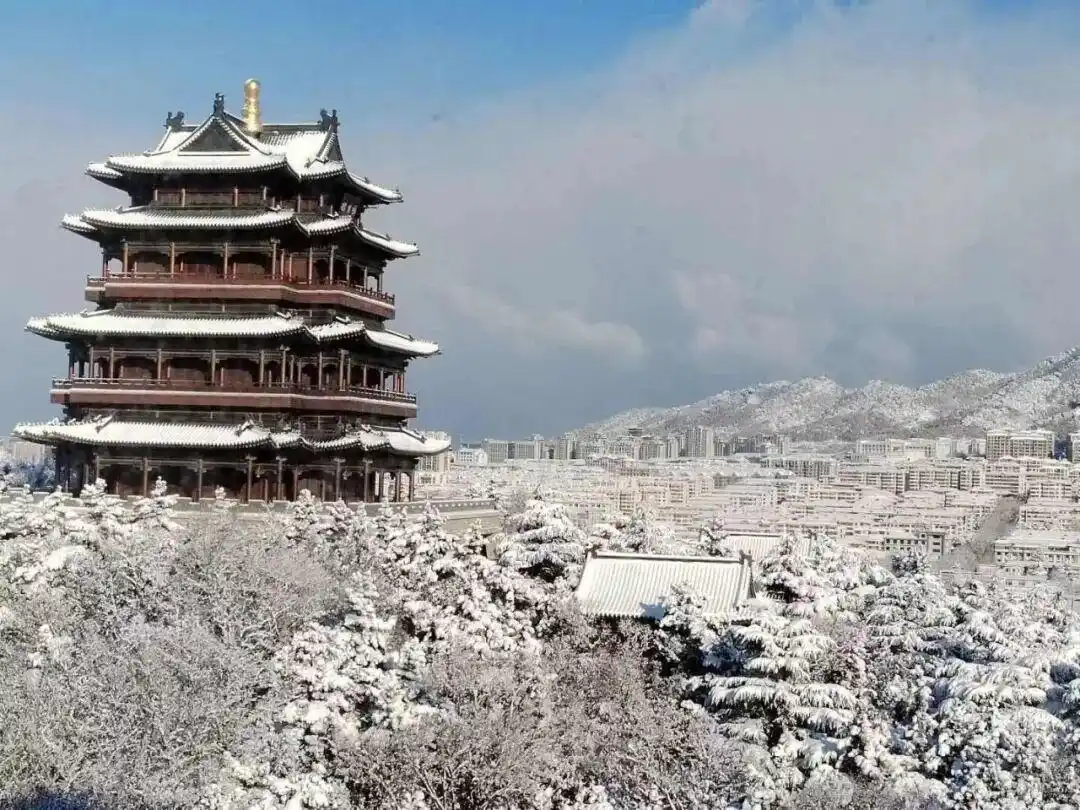 中国这个“雪窝子”你知道吗_山海雪景图_威海冷流雪