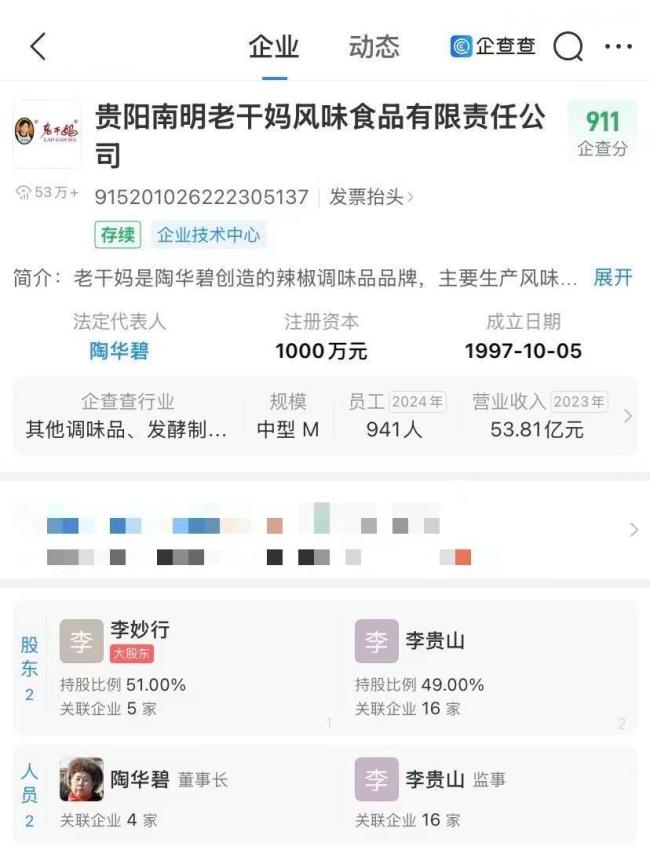 80岁老干妈创始人仍在生产一线 业绩稳增秘诀