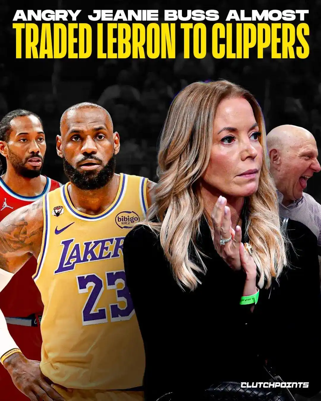 珍妮·巴斯 詹姆斯 不续约_珍妮·巴斯 詹姆斯 家族纠纷_珍妮厌恶詹姆斯7大原因：过度膨胀 威少交易逃责 选布朗尼不感