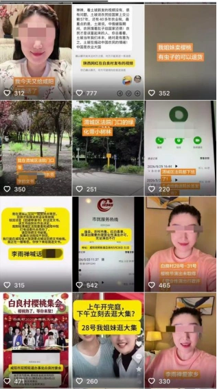 网红李雨禅被警方行政拘留_举报类自媒体博主 李雨禅 秦都区樱桃集会 寻衅滋事