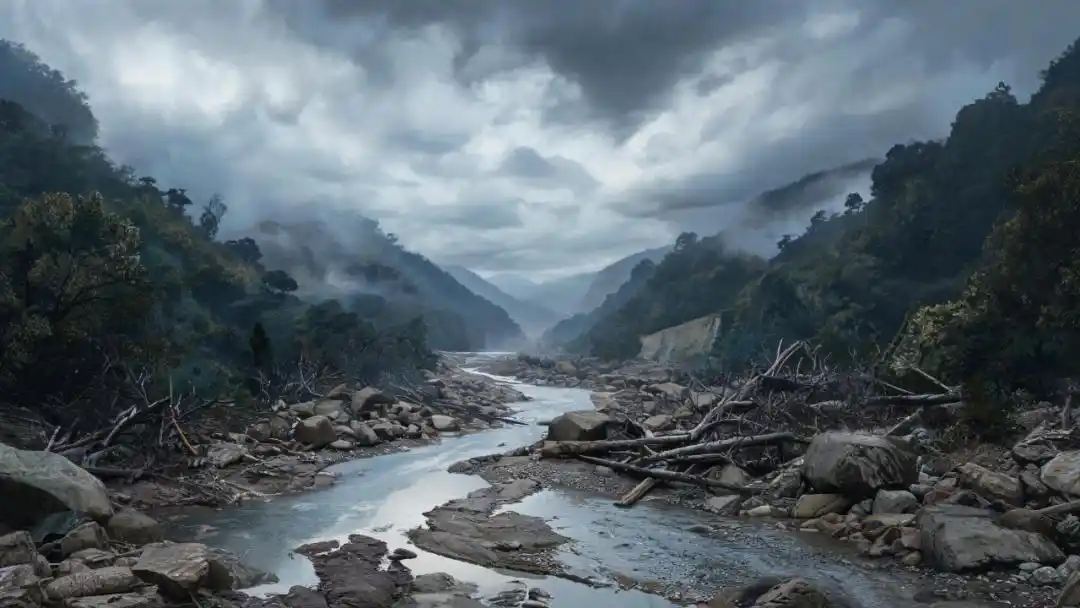 遭遇强降雨有关险情如何避险自救_城市内涝避险方法_汛期内涝山洪泥石流山体滑坡避险指南