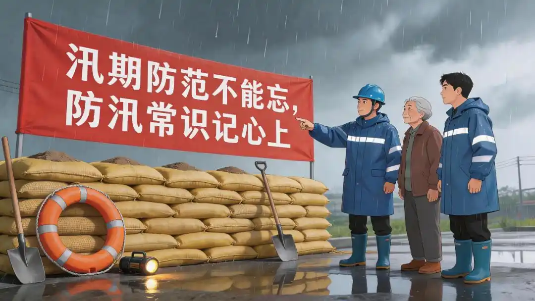 遭遇强降雨有关险情如何避险自救_城市内涝避险方法_汛期内涝山洪泥石流山体滑坡避险指南