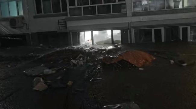 宽城洪水 城区全力迎战内涝