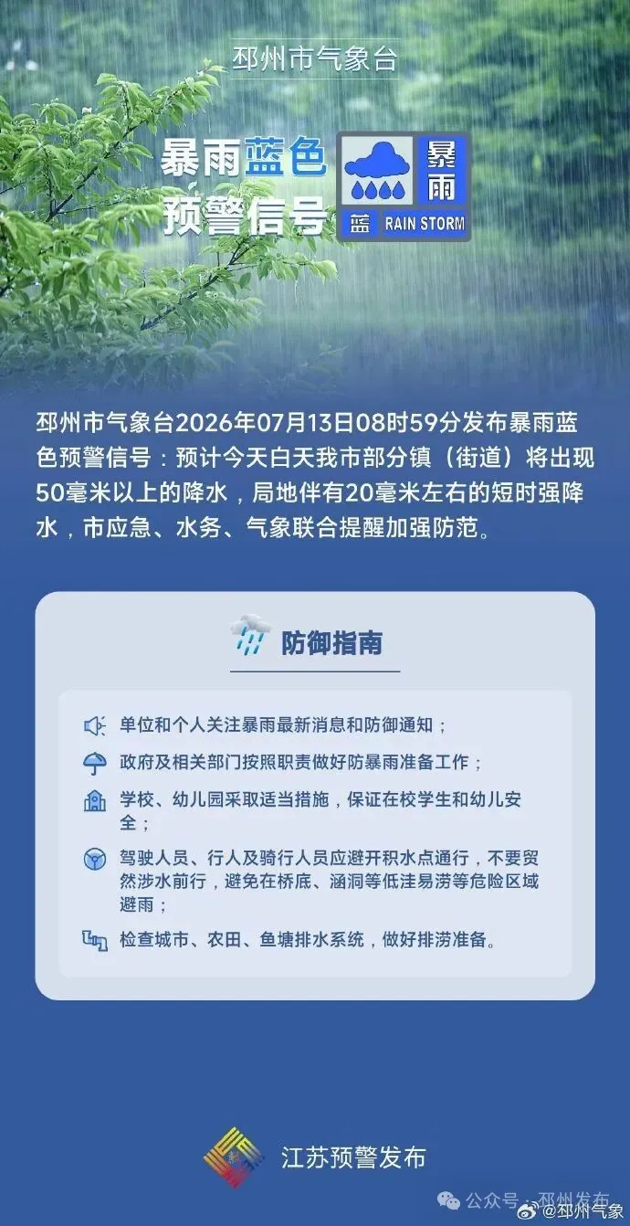 邳州市暴雨预警信号 台风巴威路径预报 邳州气象台天气实况_台风巴威最新动向