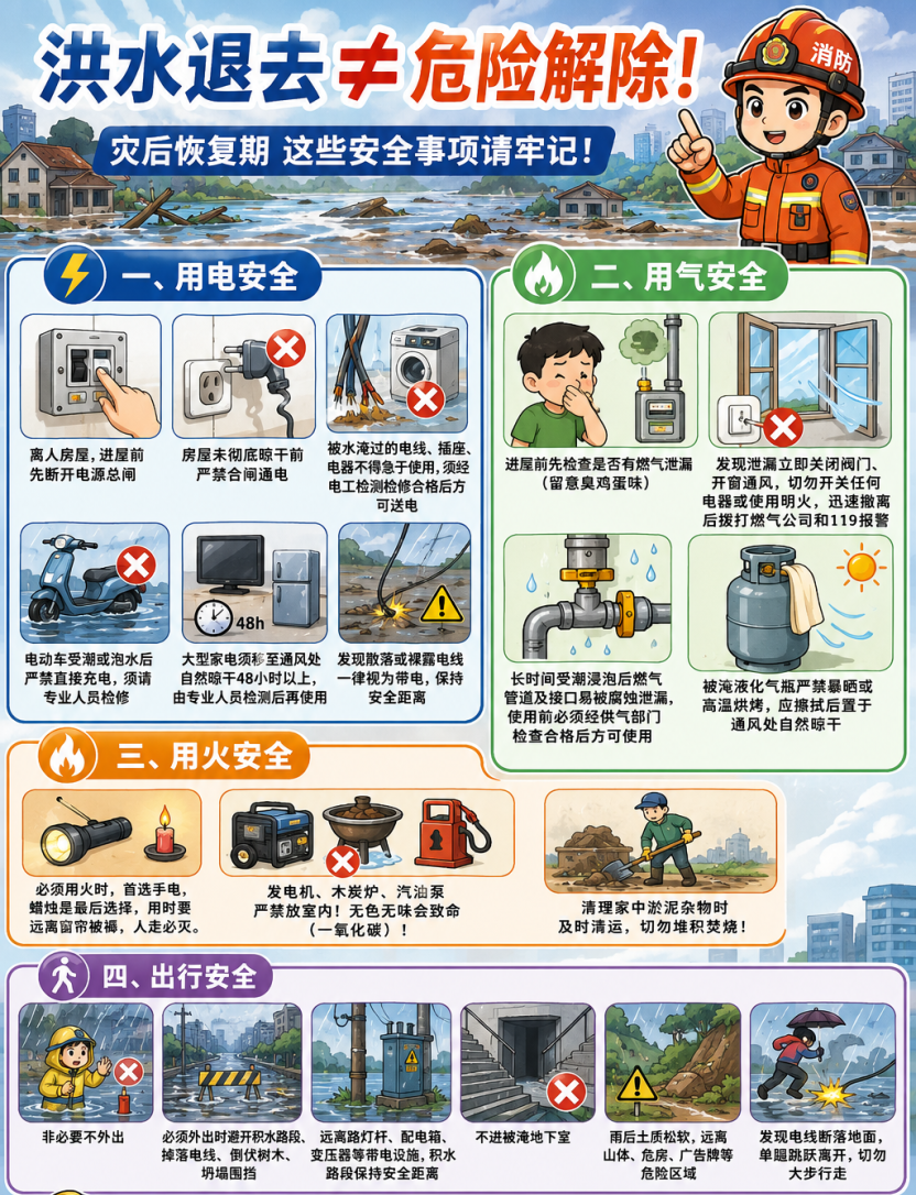 空调外机进水短路起火原因_“洪水泡过的家电擦干就能用”不实_电动自行车电池泡水后如何处理